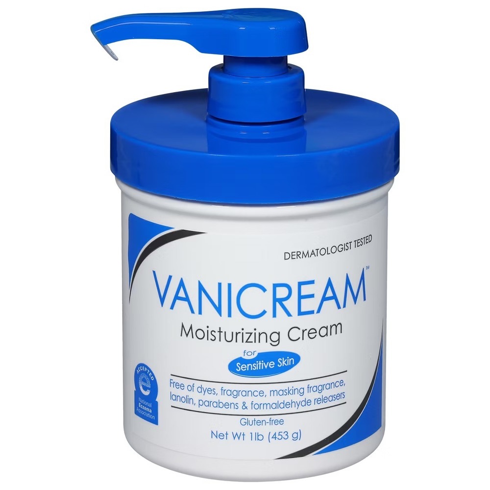 Vanicream Moisturizing Cream for Sensitive Skin with Pump - Unscented